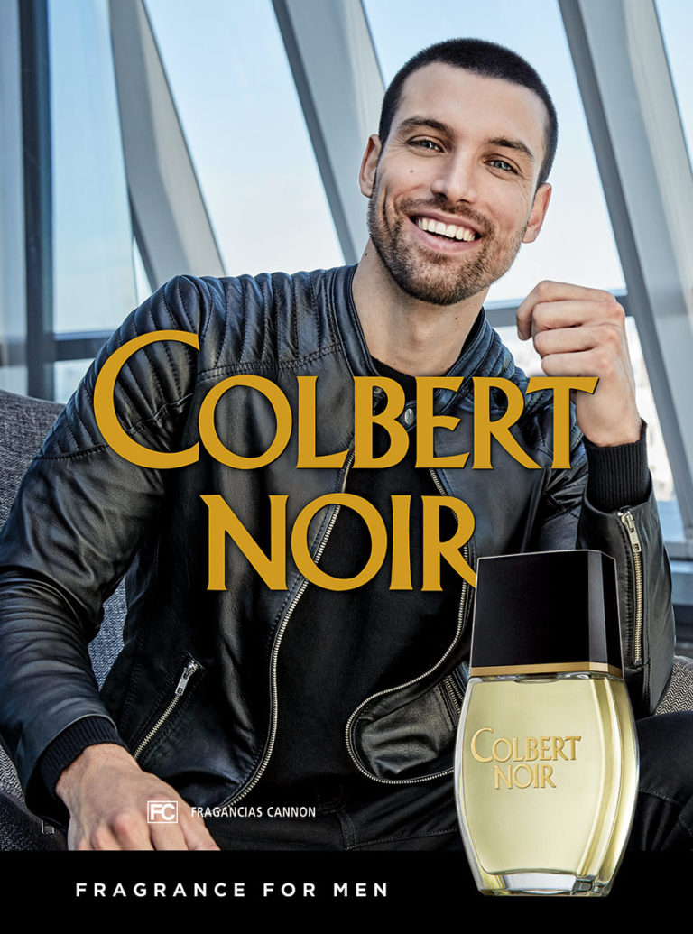 Colbert noir perfume fashion